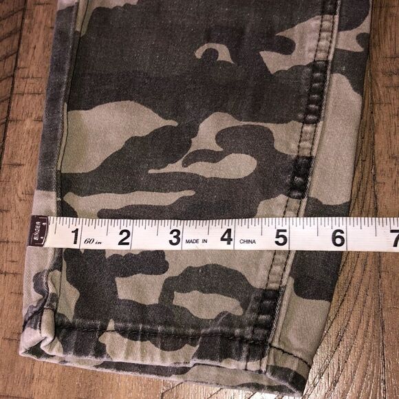 Camo Cargo Cotton Spandex Pants Cotton Spandex Stretch Comfort Waist 2 Pockets - Picture 7 of 17